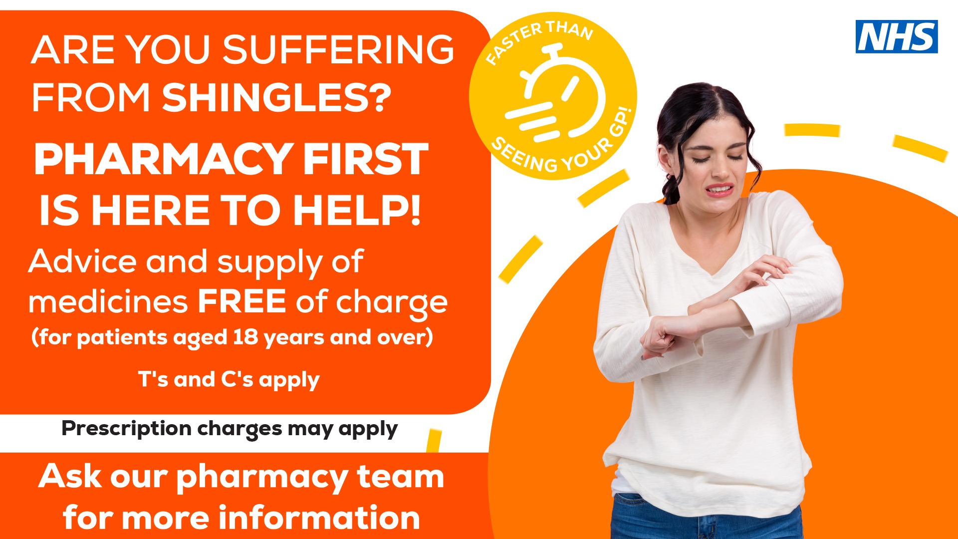 Shingles - Pharmacy First - Earls Court - London -Zafash Pharmacy