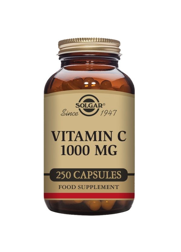 Solgar® Vitamin C 1000 mg Vegetable Capsules - Pack of 250